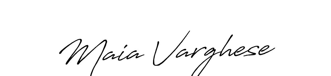 You should practise on your own different ways (Antro_Vectra_Bolder) to write your name (Maia Varghese) in signature. don't let someone else do it for you. Maia Varghese signature style 7 images and pictures png