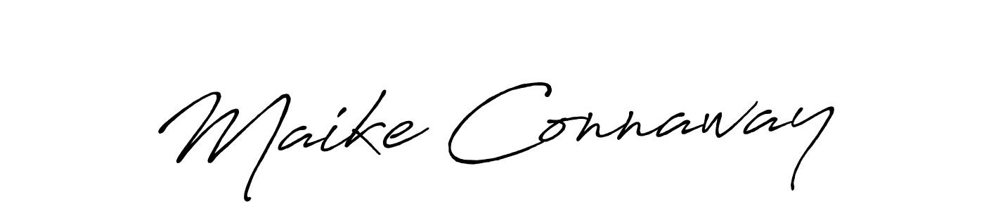 Similarly Antro_Vectra_Bolder is the best handwritten signature design. Signature creator online .You can use it as an online autograph creator for name Maike Connaway. Maike Connaway signature style 7 images and pictures png