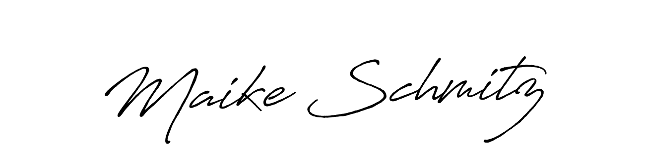 Also we have Maike Schmitz name is the best signature style. Create professional handwritten signature collection using Antro_Vectra_Bolder autograph style. Maike Schmitz signature style 7 images and pictures png