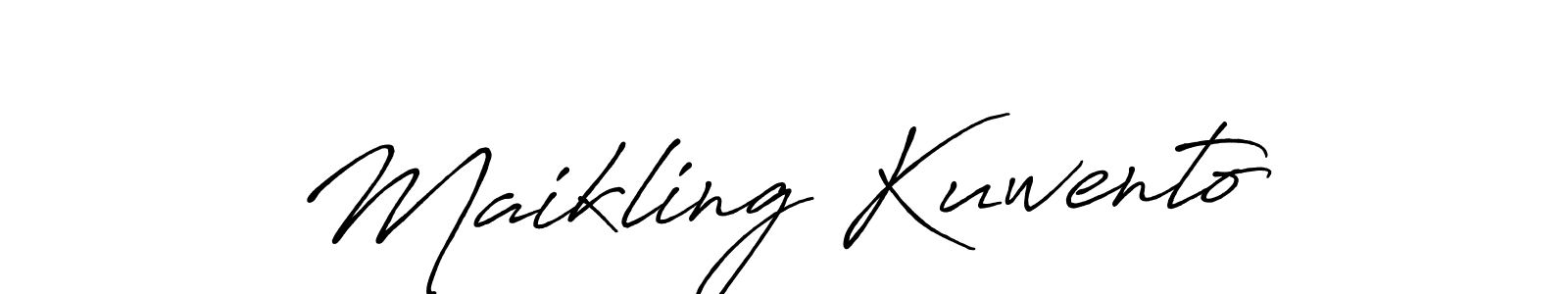 How to make Maikling Kuwento signature? Antro_Vectra_Bolder is a professional autograph style. Create handwritten signature for Maikling Kuwento name. Maikling Kuwento signature style 7 images and pictures png