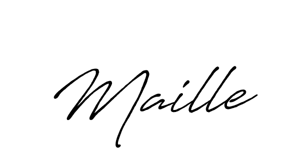 if you are searching for the best signature style for your name Maille. so please give up your signature search. here we have designed multiple signature styles  using Antro_Vectra_Bolder. Maille signature style 7 images and pictures png