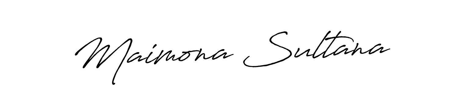 The best way (Antro_Vectra_Bolder) to make a short signature is to pick only two or three words in your name. The name Maimona Sultana include a total of six letters. For converting this name. Maimona Sultana signature style 7 images and pictures png