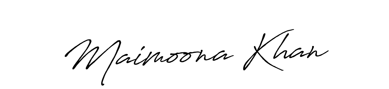 Similarly Antro_Vectra_Bolder is the best handwritten signature design. Signature creator online .You can use it as an online autograph creator for name Maimoona Khan. Maimoona Khan signature style 7 images and pictures png