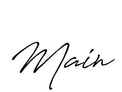 Once you've used our free online signature maker to create your best signature Antro_Vectra_Bolder style, it's time to enjoy all of the benefits that Main name signing documents. Main signature style 7 images and pictures png