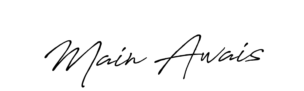 Check out images of Autograph of Main Awais name. Actor Main Awais Signature Style. Antro_Vectra_Bolder is a professional sign style online. Main Awais signature style 7 images and pictures png