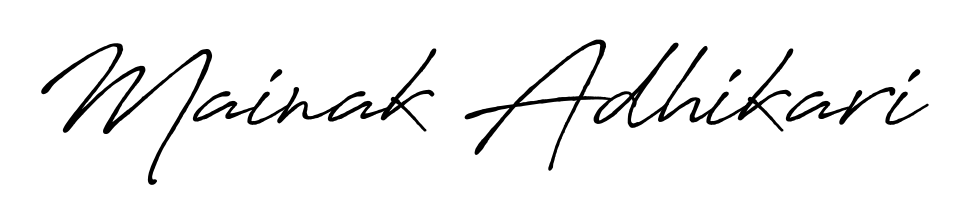 How to Draw Mainak Adhikari signature style? Antro_Vectra_Bolder is a latest design signature styles for name Mainak Adhikari. Mainak Adhikari signature style 7 images and pictures png