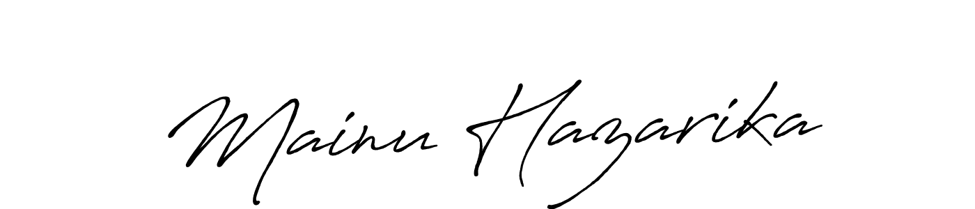 Here are the top 10 professional signature styles for the name Mainu Hazarika. These are the best autograph styles you can use for your name. Mainu Hazarika signature style 7 images and pictures png