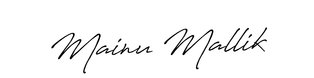 This is the best signature style for the Mainu Mallik name. Also you like these signature font (Antro_Vectra_Bolder). Mix name signature. Mainu Mallik signature style 7 images and pictures png