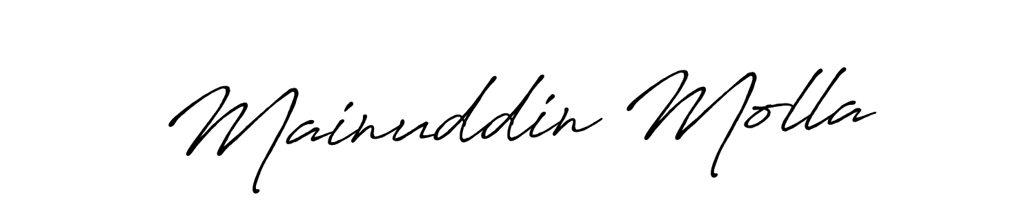 You should practise on your own different ways (Antro_Vectra_Bolder) to write your name (Mainuddin Molla) in signature. don't let someone else do it for you. Mainuddin Molla signature style 7 images and pictures png