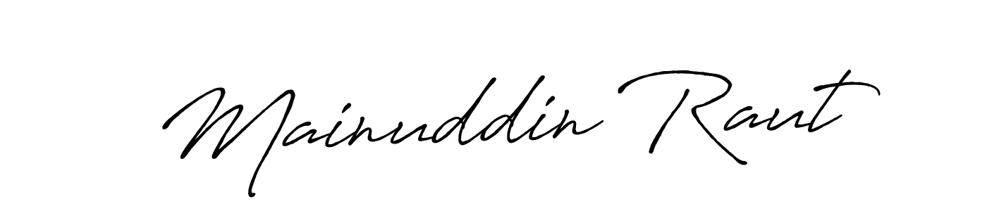 Once you've used our free online signature maker to create your best signature Antro_Vectra_Bolder style, it's time to enjoy all of the benefits that Mainuddin Raut name signing documents. Mainuddin Raut signature style 7 images and pictures png