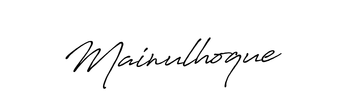 Best and Professional Signature Style for Mainulhoque. Antro_Vectra_Bolder Best Signature Style Collection. Mainulhoque signature style 7 images and pictures png