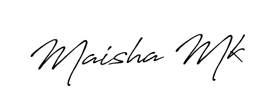 if you are searching for the best signature style for your name Maisha Mk. so please give up your signature search. here we have designed multiple signature styles  using Antro_Vectra_Bolder. Maisha Mk signature style 7 images and pictures png