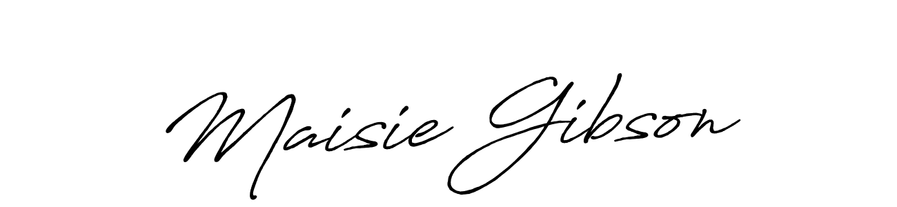 Use a signature maker to create a handwritten signature online. With this signature software, you can design (Antro_Vectra_Bolder) your own signature for name Maisie Gibson. Maisie Gibson signature style 7 images and pictures png