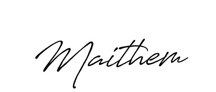 Once you've used our free online signature maker to create your best signature Antro_Vectra_Bolder style, it's time to enjoy all of the benefits that Maithem name signing documents. Maithem signature style 7 images and pictures png