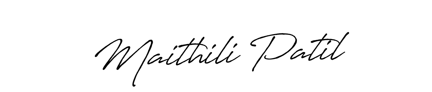 Here are the top 10 professional signature styles for the name Maithili Patil. These are the best autograph styles you can use for your name. Maithili Patil signature style 7 images and pictures png