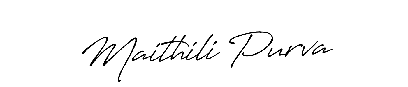 See photos of Maithili Purva official signature by Spectra . Check more albums & portfolios. Read reviews & check more about Antro_Vectra_Bolder font. Maithili Purva signature style 7 images and pictures png