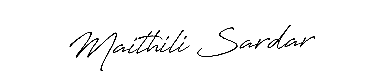 Also You can easily find your signature by using the search form. We will create Maithili Sardar name handwritten signature images for you free of cost using Antro_Vectra_Bolder sign style. Maithili Sardar signature style 7 images and pictures png