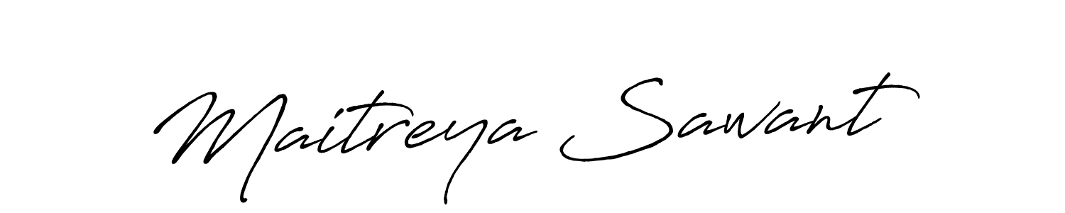 if you are searching for the best signature style for your name Maitreya Sawant. so please give up your signature search. here we have designed multiple signature styles  using Antro_Vectra_Bolder. Maitreya Sawant signature style 7 images and pictures png