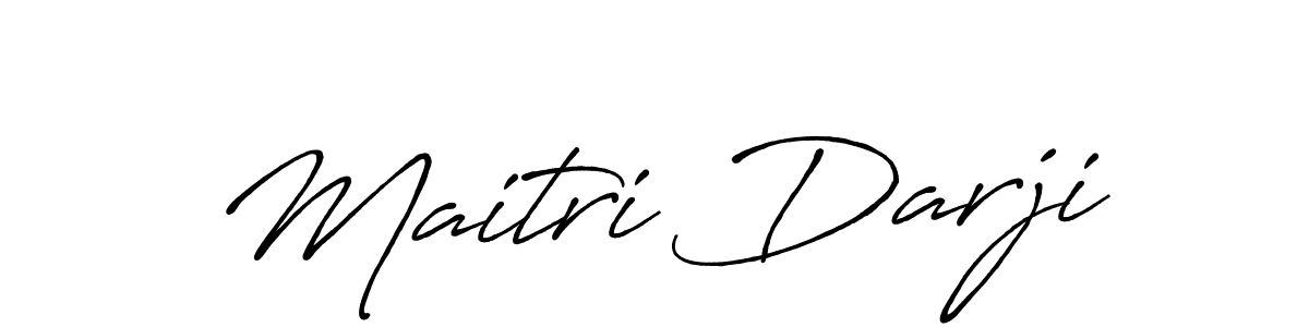 You should practise on your own different ways (Antro_Vectra_Bolder) to write your name (Maitri Darji) in signature. don't let someone else do it for you. Maitri Darji signature style 7 images and pictures png