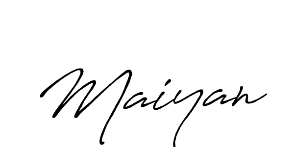 Also You can easily find your signature by using the search form. We will create Maiyan name handwritten signature images for you free of cost using Antro_Vectra_Bolder sign style. Maiyan signature style 7 images and pictures png