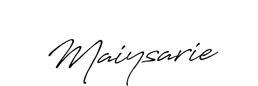 Antro_Vectra_Bolder is a professional signature style that is perfect for those who want to add a touch of class to their signature. It is also a great choice for those who want to make their signature more unique. Get Maiysarie name to fancy signature for free. Maiysarie signature style 7 images and pictures png
