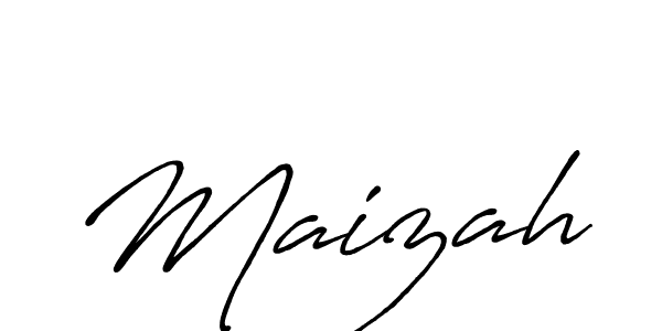 Make a beautiful signature design for name Maizah. Use this online signature maker to create a handwritten signature for free. Maizah signature style 7 images and pictures png