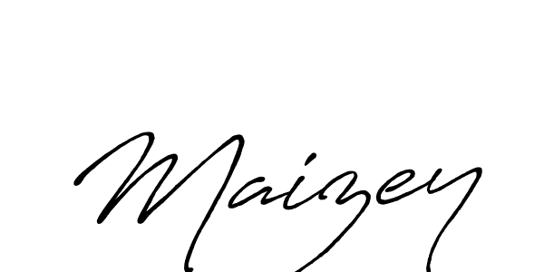 You should practise on your own different ways (Antro_Vectra_Bolder) to write your name (Maizey) in signature. don't let someone else do it for you. Maizey signature style 7 images and pictures png