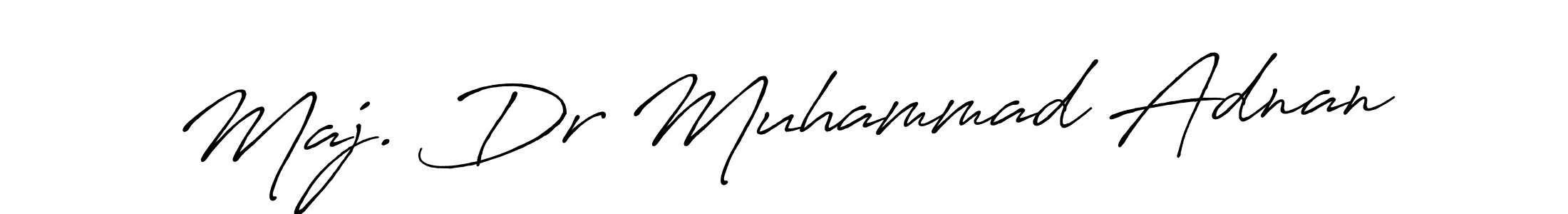 You can use this online signature creator to create a handwritten signature for the name Maj. Dr Muhammad Adnan. This is the best online autograph maker. Maj. Dr Muhammad Adnan signature style 7 images and pictures png