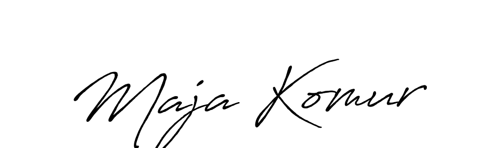 How to Draw Maja Komur signature style? Antro_Vectra_Bolder is a latest design signature styles for name Maja Komur. Maja Komur signature style 7 images and pictures png