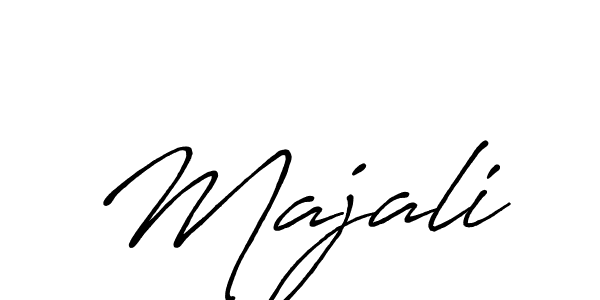 How to make Majali signature? Antro_Vectra_Bolder is a professional autograph style. Create handwritten signature for Majali name. Majali signature style 7 images and pictures png