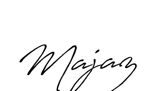 The best way (Antro_Vectra_Bolder) to make a short signature is to pick only two or three words in your name. The name Majaz include a total of six letters. For converting this name. Majaz signature style 7 images and pictures png