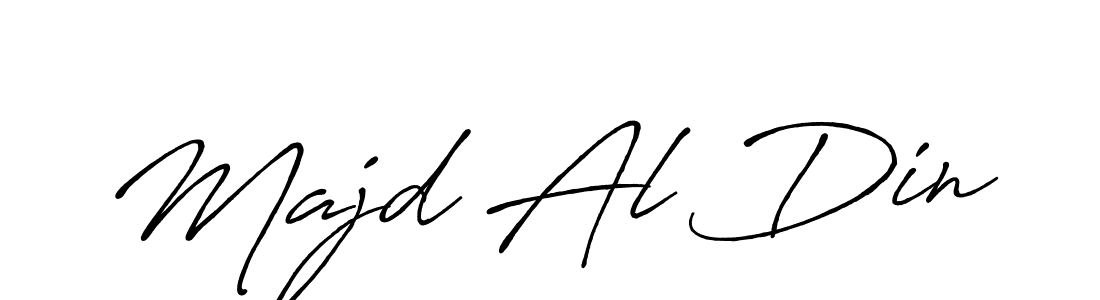 The best way (Antro_Vectra_Bolder) to make a short signature is to pick only two or three words in your name. The name Majd Al Din include a total of six letters. For converting this name. Majd Al Din signature style 7 images and pictures png