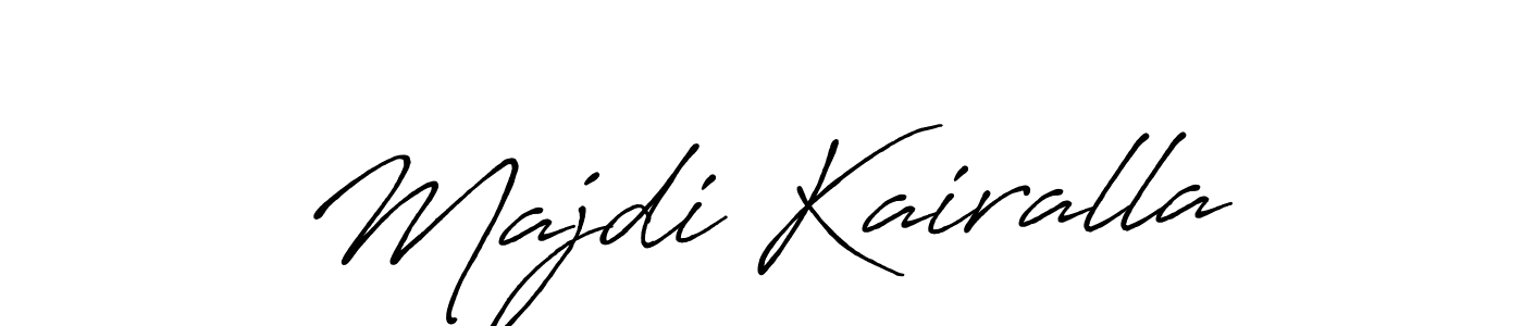 Also we have Majdi Kairalla name is the best signature style. Create professional handwritten signature collection using Antro_Vectra_Bolder autograph style. Majdi Kairalla signature style 7 images and pictures png