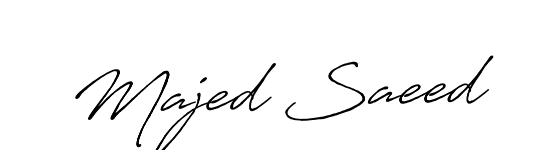 You should practise on your own different ways (Antro_Vectra_Bolder) to write your name (Majed Saeed) in signature. don't let someone else do it for you. Majed Saeed signature style 7 images and pictures png