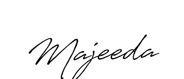 Design your own signature with our free online signature maker. With this signature software, you can create a handwritten (Antro_Vectra_Bolder) signature for name Majeeda. Majeeda signature style 7 images and pictures png