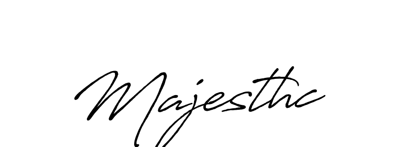 How to make Majesthc signature? Antro_Vectra_Bolder is a professional autograph style. Create handwritten signature for Majesthc name. Majesthc signature style 7 images and pictures png