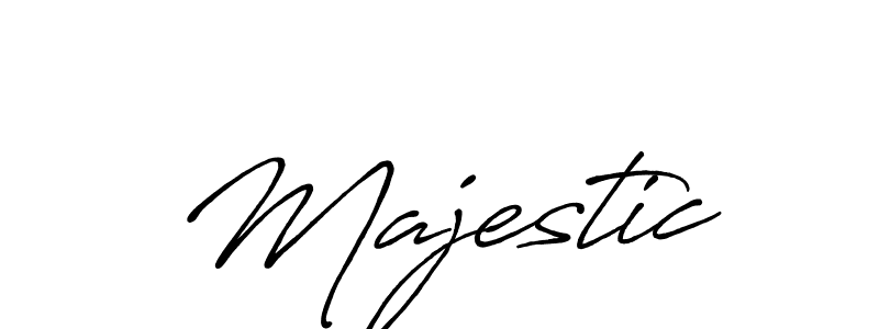 Design your own signature with our free online signature maker. With this signature software, you can create a handwritten (Antro_Vectra_Bolder) signature for name Majestic. Majestic signature style 7 images and pictures png