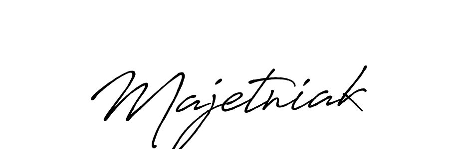 It looks lik you need a new signature style for name Majetniak. Design unique handwritten (Antro_Vectra_Bolder) signature with our free signature maker in just a few clicks. Majetniak signature style 7 images and pictures png