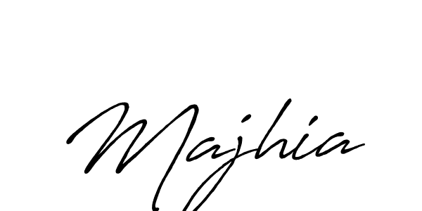 Use a signature maker to create a handwritten signature online. With this signature software, you can design (Antro_Vectra_Bolder) your own signature for name Majhia. Majhia signature style 7 images and pictures png