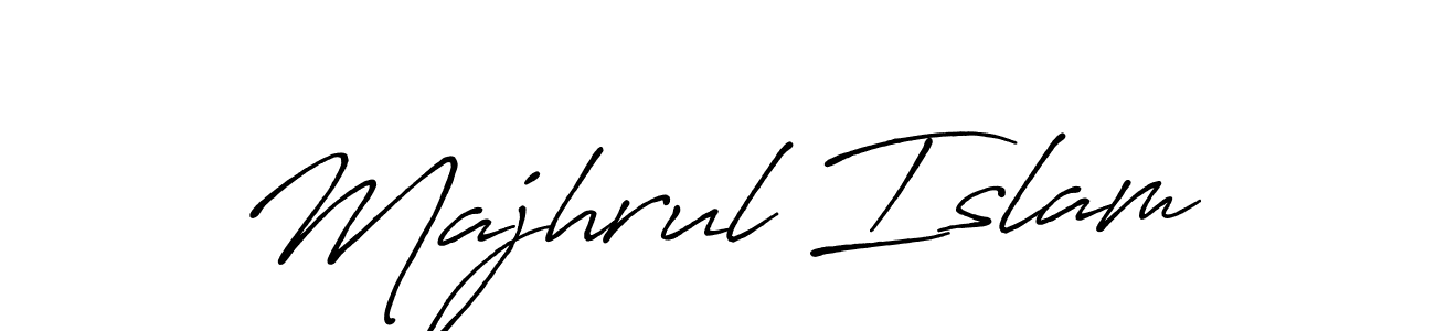 if you are searching for the best signature style for your name Majhrul Islam. so please give up your signature search. here we have designed multiple signature styles  using Antro_Vectra_Bolder. Majhrul Islam signature style 7 images and pictures png