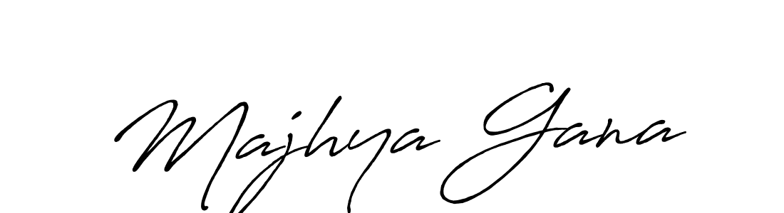Use a signature maker to create a handwritten signature online. With this signature software, you can design (Antro_Vectra_Bolder) your own signature for name Majhya Gana. Majhya Gana signature style 7 images and pictures png