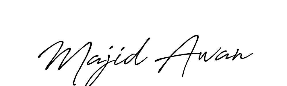 Similarly Antro_Vectra_Bolder is the best handwritten signature design. Signature creator online .You can use it as an online autograph creator for name Majid Awan. Majid Awan signature style 7 images and pictures png