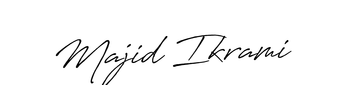 It looks lik you need a new signature style for name Majid Ikrami. Design unique handwritten (Antro_Vectra_Bolder) signature with our free signature maker in just a few clicks. Majid Ikrami signature style 7 images and pictures png