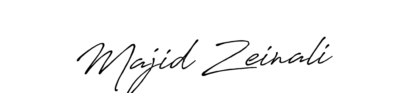 Make a beautiful signature design for name Majid Zeinali. With this signature (Antro_Vectra_Bolder) style, you can create a handwritten signature for free. Majid Zeinali signature style 7 images and pictures png