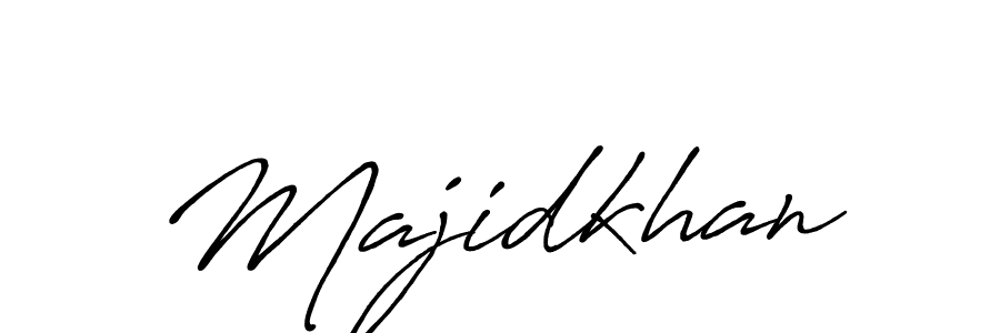 Make a beautiful signature design for name Majidkhan. With this signature (Antro_Vectra_Bolder) style, you can create a handwritten signature for free. Majidkhan signature style 7 images and pictures png