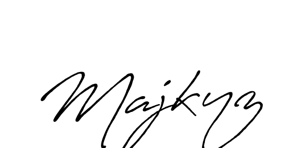 Similarly Antro_Vectra_Bolder is the best handwritten signature design. Signature creator online .You can use it as an online autograph creator for name Majkyz. Majkyz signature style 7 images and pictures png