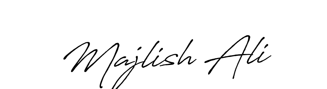 Antro_Vectra_Bolder is a professional signature style that is perfect for those who want to add a touch of class to their signature. It is also a great choice for those who want to make their signature more unique. Get Majlish Ali name to fancy signature for free. Majlish Ali signature style 7 images and pictures png