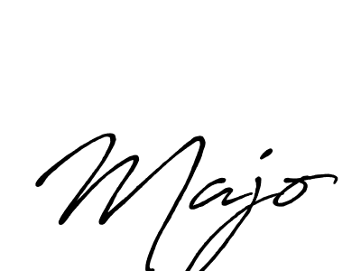 How to make Majo name signature. Use Antro_Vectra_Bolder style for creating short signs online. This is the latest handwritten sign. Majo signature style 7 images and pictures png