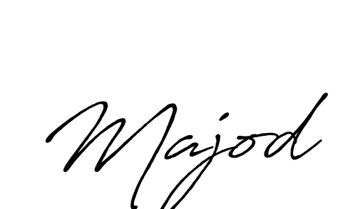 Design your own signature with our free online signature maker. With this signature software, you can create a handwritten (Antro_Vectra_Bolder) signature for name Majod. Majod signature style 7 images and pictures png