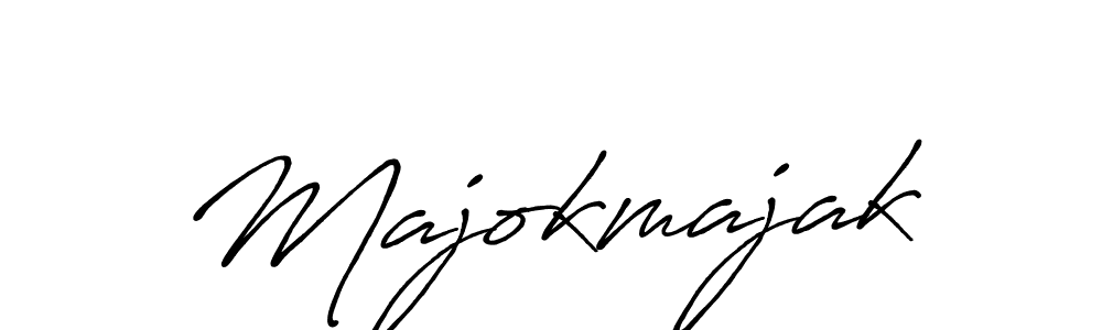 You should practise on your own different ways (Antro_Vectra_Bolder) to write your name (Majokmajak) in signature. don't let someone else do it for you. Majokmajak signature style 7 images and pictures png